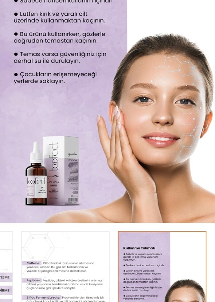 Göz Bakım Serumu Toofect - Görsel 5