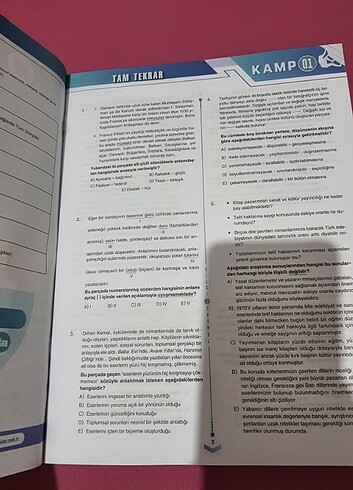  Bilgi Sarmal Tyt Kamp Tam Tekrar 