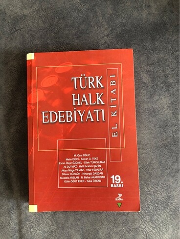 Türk Halk Edebiyatı el kitabı
