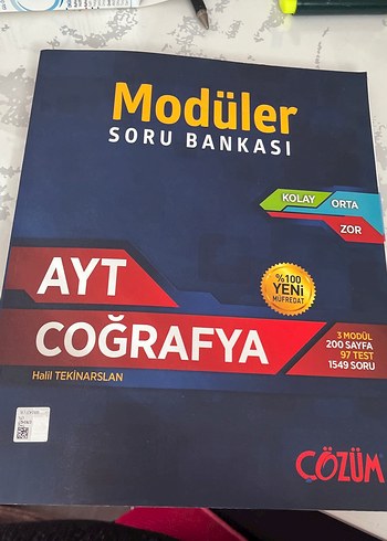 AYT Coğrafya Modüler Soru Bankası