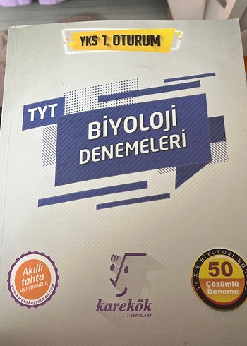 TYT Biyoloji Denemeleri 50 Çözümlü Sınav