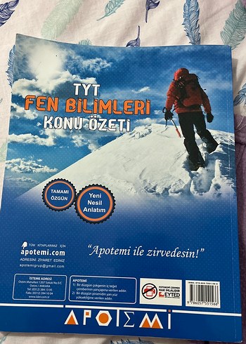 Apotemi Yayınları Fen Bilimleri Konu Özeti Kitabı