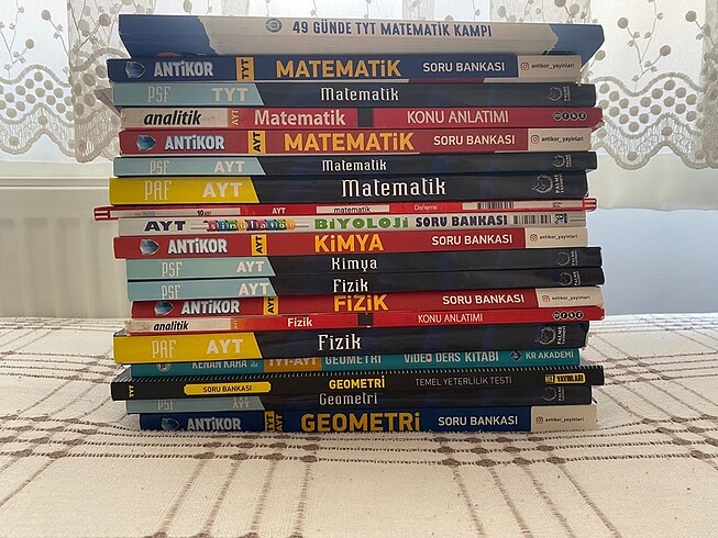 Test kitaplarım