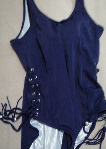 Lacivert Kemerli mayo - Görsel 5