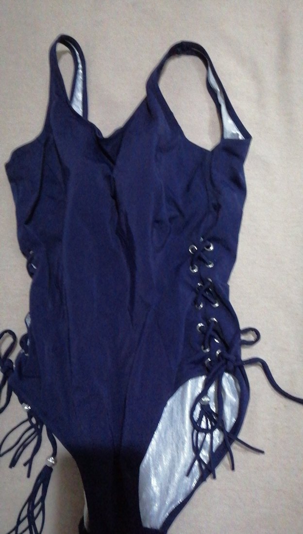 Lacivert Kemerli mayo - Görsel 2