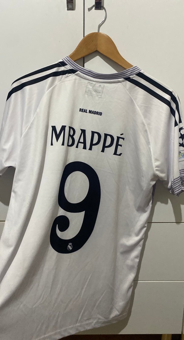 Erkek Beyaz Kısa Kollu Spor Forma - Görsel 4