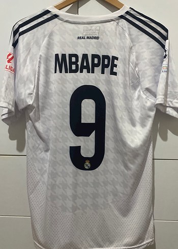 Erkek Beyaz Real Madrid Kısa Kollu Forma - Görsel 3