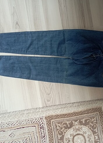 30 Beden lacivert Renk Dar paça Jean pantolon
