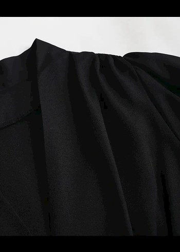 Siyah gotik gömlek y2k - Görsel 4