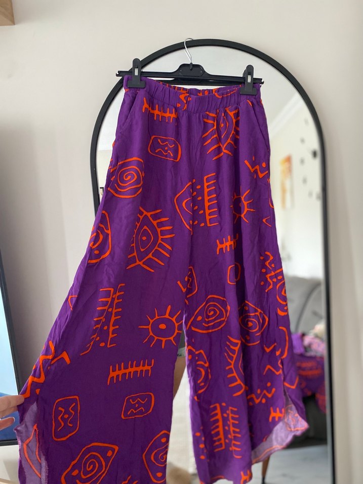 Mor Bağlamalı alt üst takım - Görsel 4