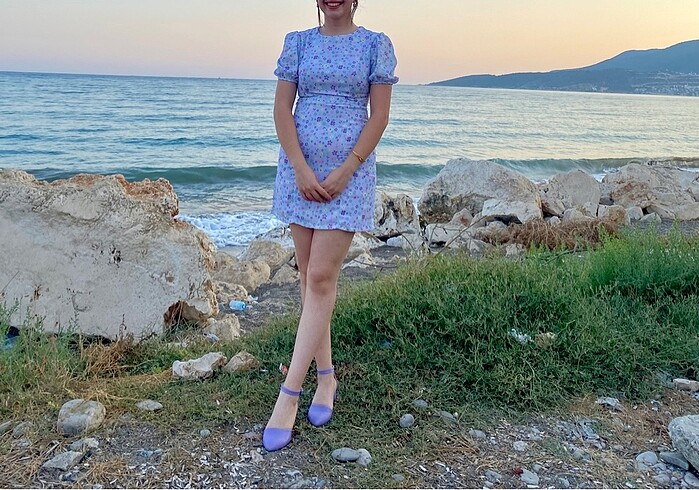 Trendyol & Milla Mor elbise kadın