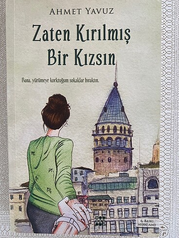 zaten kırılmış bir kızsın kitap