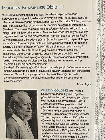  sineklerin tanrısı kitap