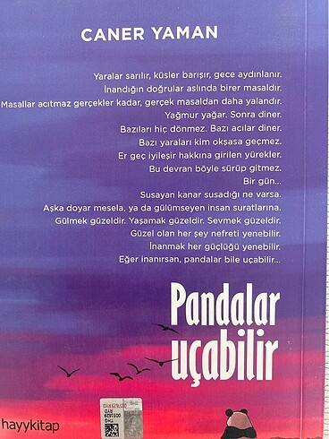  pandalar uçabilir kitap
