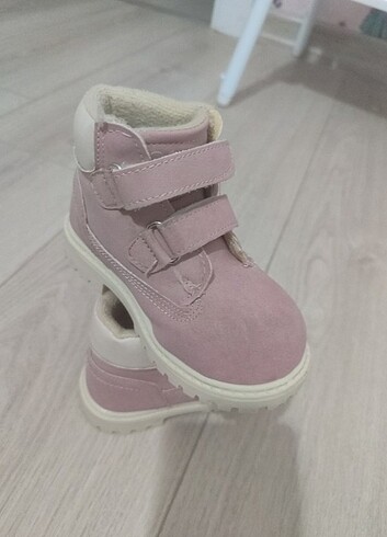 22 Beden pembe Renk Çocuk bot