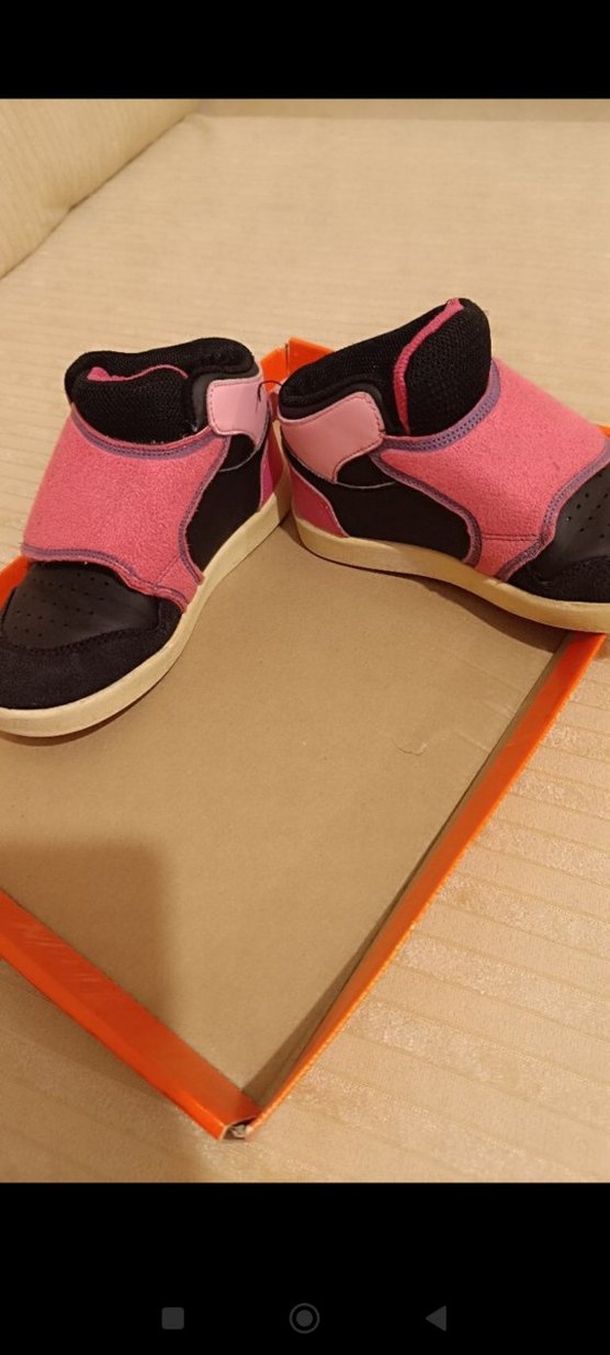 Kız Çocuk Pembe Cırtlı Spor Ayakkabı vicco - Görsel 3