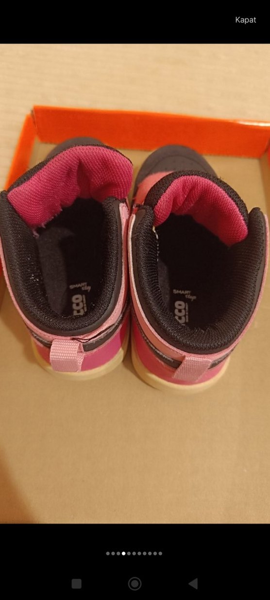 Kız Çocuk Pembe Cırtlı Spor Ayakkabı vicco - Görsel 2