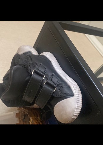 Erkek Çocuk Siyah Cırt Cırtlı Spor Ayakkabı - Görsel 2