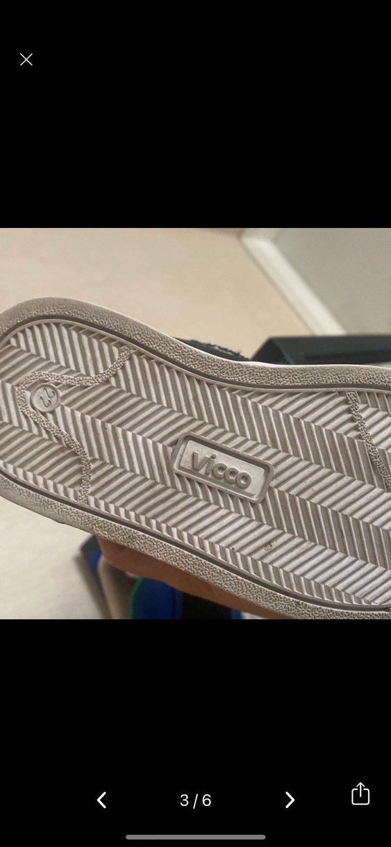 Erkek Çocuk Mavi Cırtlı Spor Ayakkabı - Görsel 2