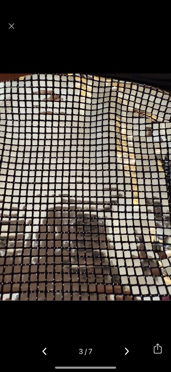 Kadın Parlak Baskılı Fermuarlı Clutch Çanta - Görsel 2