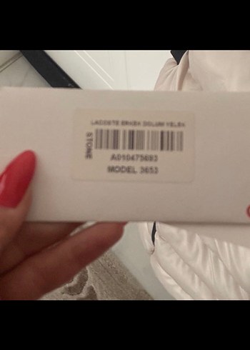 Lacoste Bej Kısa Yelek, Fermuarlı, Yüksek Yaka - Görsel 2