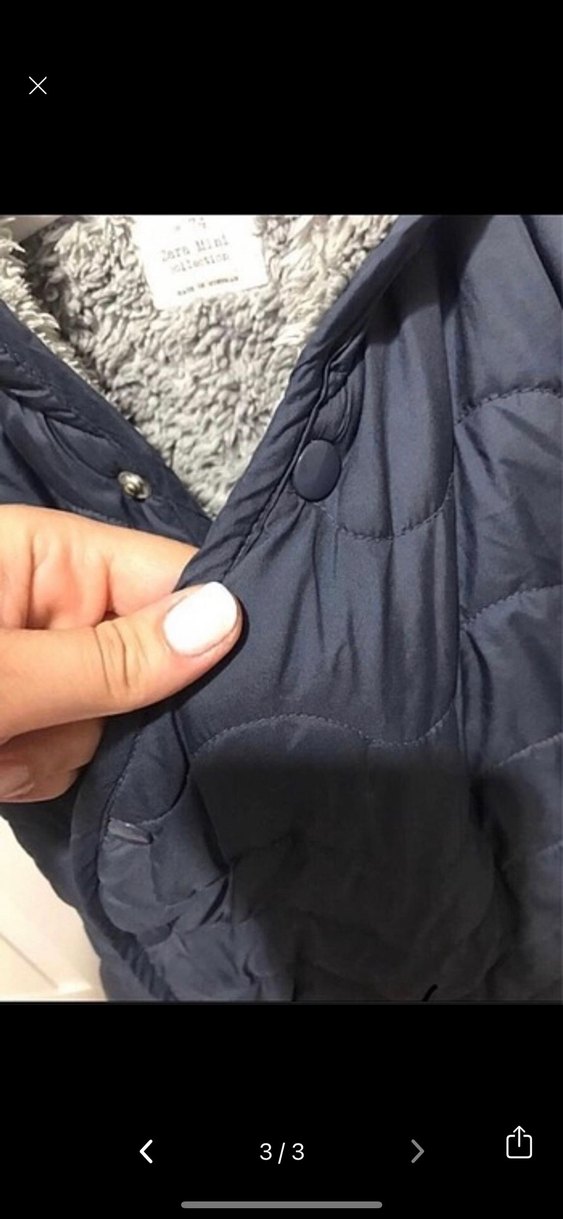 Kürklü Gri Bebek Erkek kız bebek Tulumu - Görsel 2