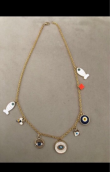 Aşk şans charm kolye