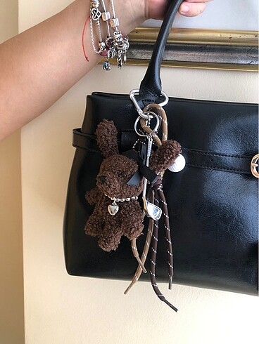Vakko Çanta ayı charm
