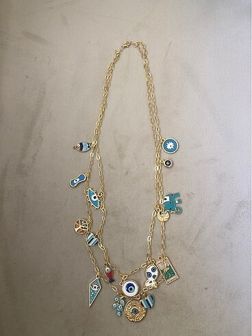 Şans charm kolye