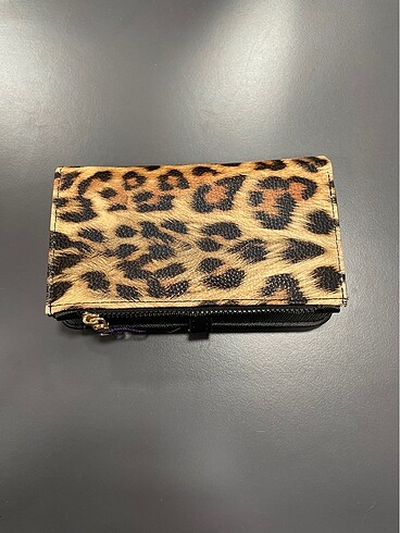 Mango Leopar cüzdan