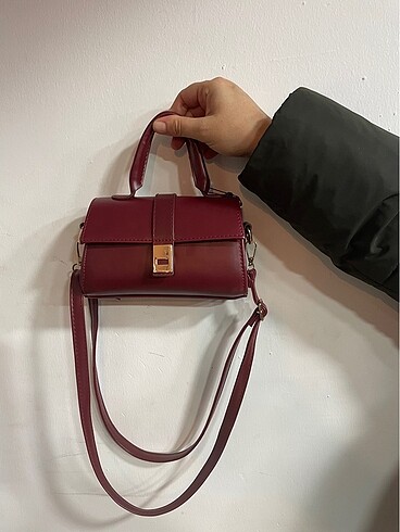 Zara Bordo çanta