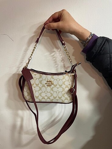 Bordo Kol çantası