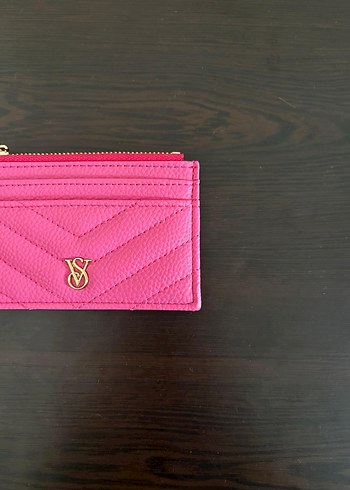 Fuşya Deri Cüzdan kartlık - Görsel 5