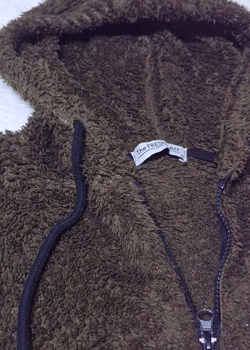 Kahverengi Sokak Stili Erkek Kapusonlü Sweat - Görsel 6