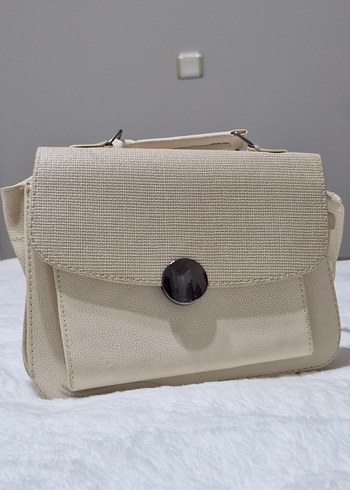 Bej Süet Kadın Çanta - Görsel 2