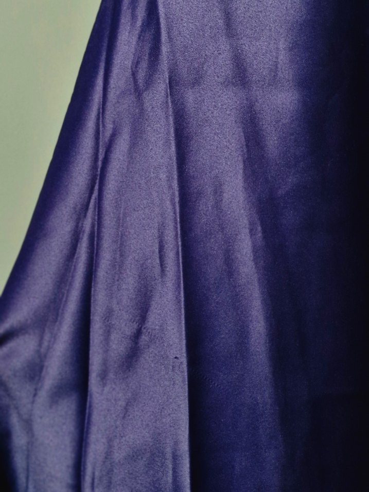 Parlak Mor Uzun Drapeli Kadın Etek - Görsel 2