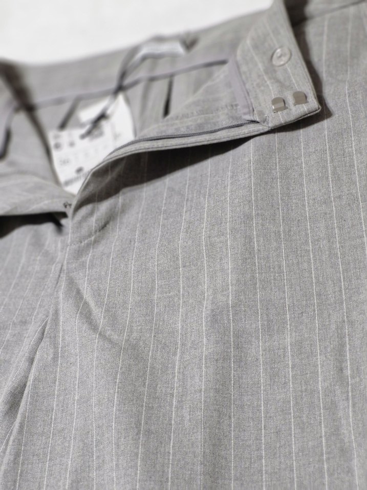 Gri Midi Kadın Kumaş Pantolon - Görsel 4