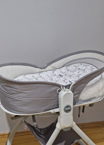 Gri Bebek Beşiği ve Sepeti - Görsel 2