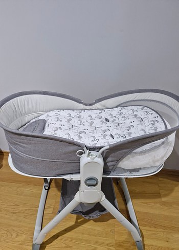 Gri Bebek Beşiği ve Sepeti - Görsel 3