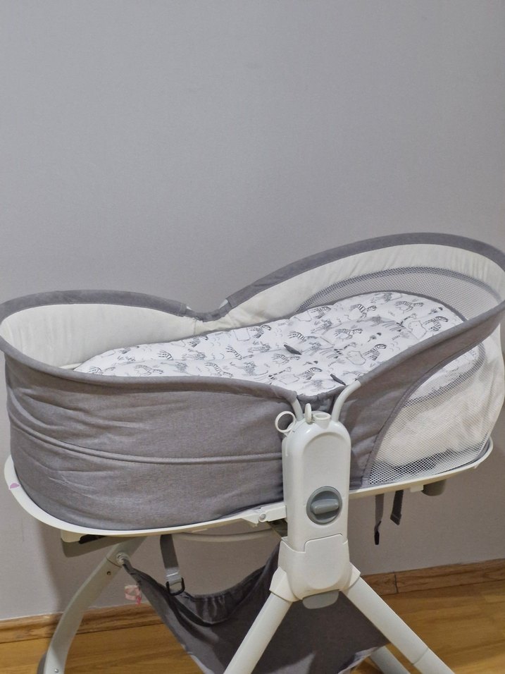 Gri Bebek Beşiği ve Sepeti - Görsel 2