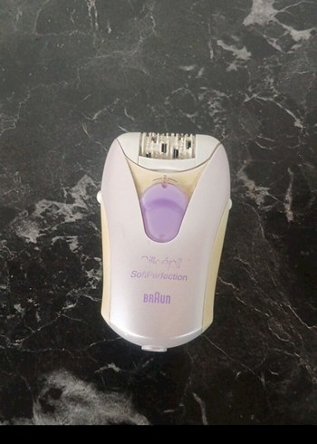 Beyaz ve pastel renkli Braun epilatör - Görsel 3