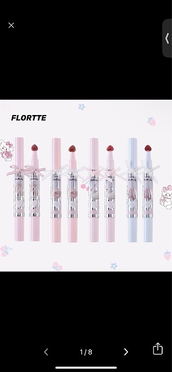 Flortte Small Bowknot Series Film-Foming