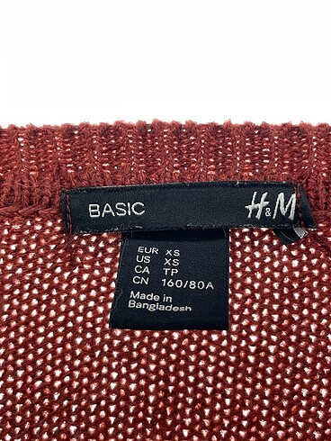 xs Beden kahverengi Renk H&M Kazak / Triko %70 İndirimli.