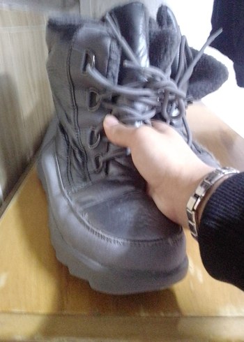 39 Beden gri Renk Gri Lastik Goth Bot