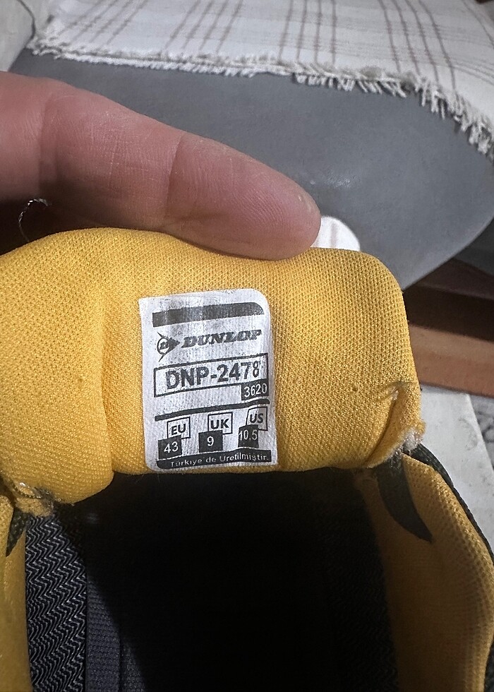 Dunlop 0 su geçirmez sert zeminlerde kaymaz.outdoor ayakkabı - Görsel 4