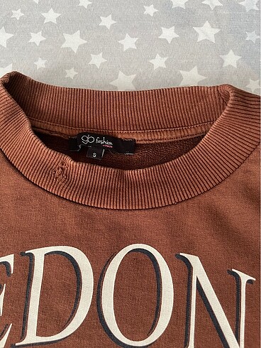 l Beden kahverengi Renk sweatshirt