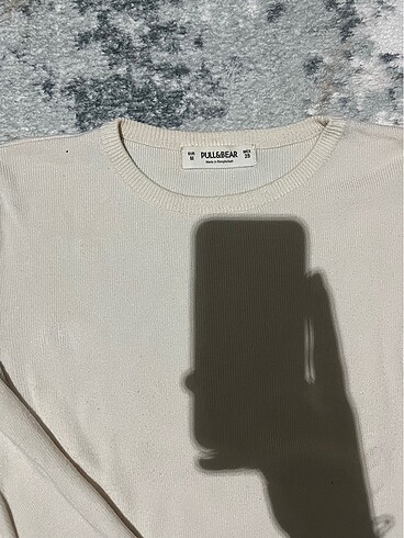 Pull and Bear bisiklet yaka triko bluz