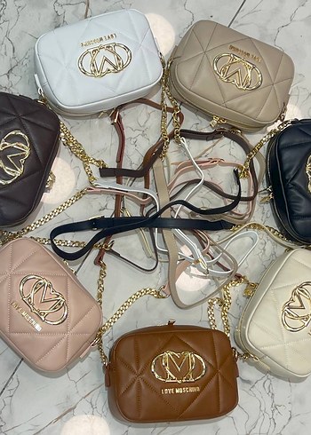 Beden Love Moschino Kadın Deri Omuz Çantası