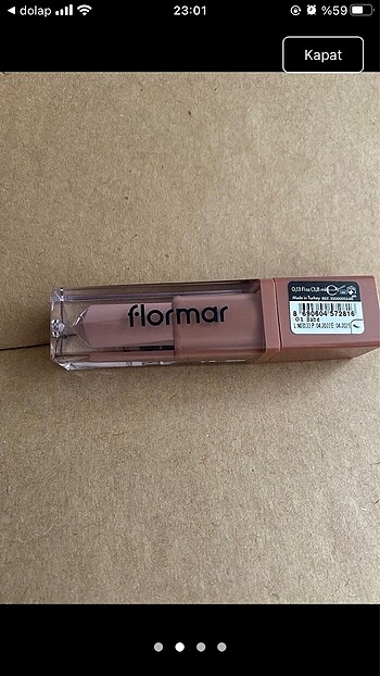 Flormar Flormar kiss me 01 babe likid ruj