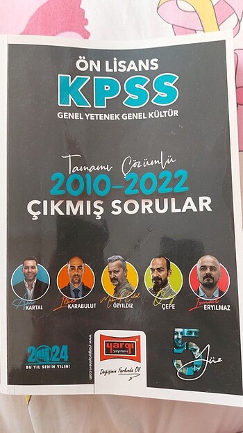 Ön lisans kpss 2010-2022 çıkmış sorular tamamı çözümlü 